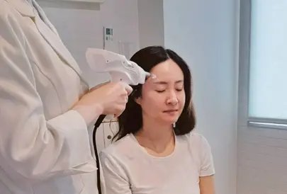 顔施術